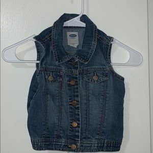 OldNavy Jean jacket vest